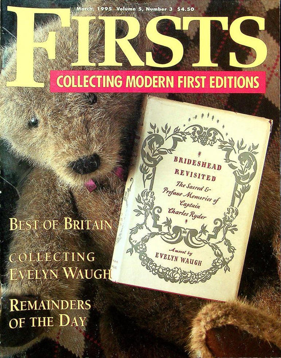 Firsts Magazine March 1995 Vol 5 No 3 Collecting Evelyn Waugh 1