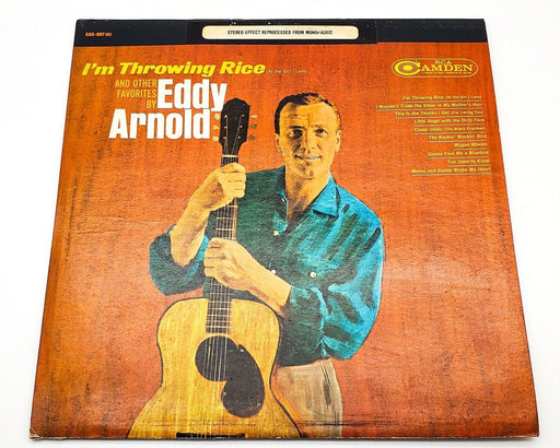 Eddy Arnold I'm Throwing Rice 33 RPM LP Record RCA Camden 1965 1
