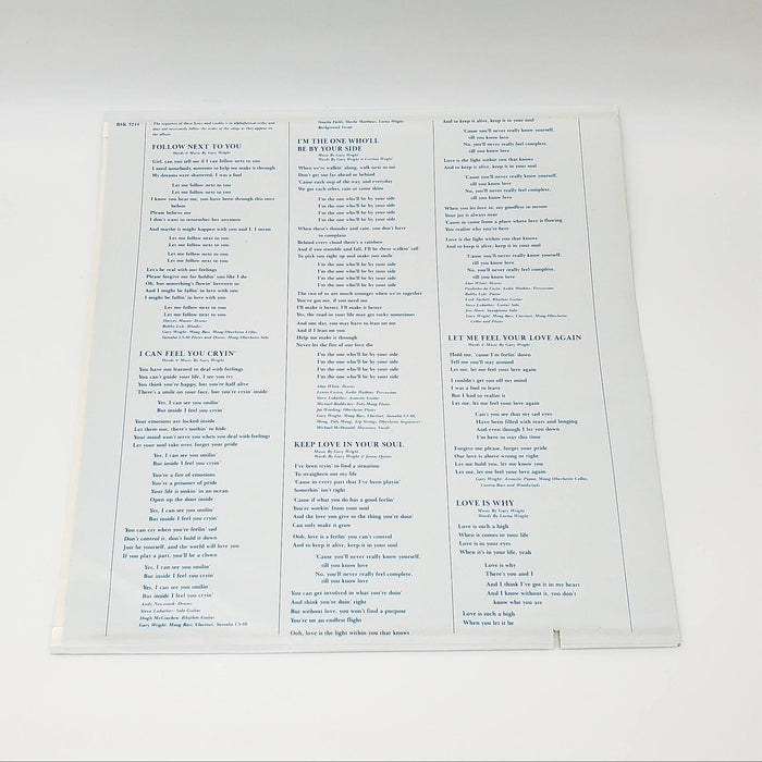 Gary Wright Headin' Home LP Record Warner Bros. 1979 BSK 3244 7
