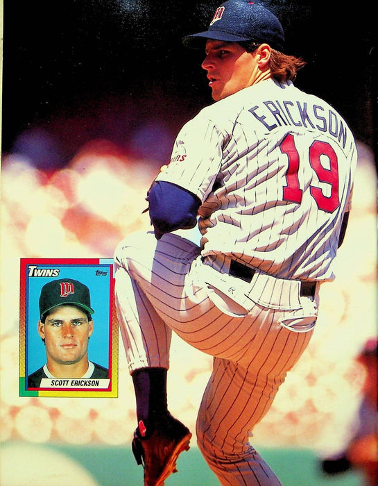 Beckett Baseball Magazine September 1991 # 78 Dave Justice Braves Scott Erickson 3