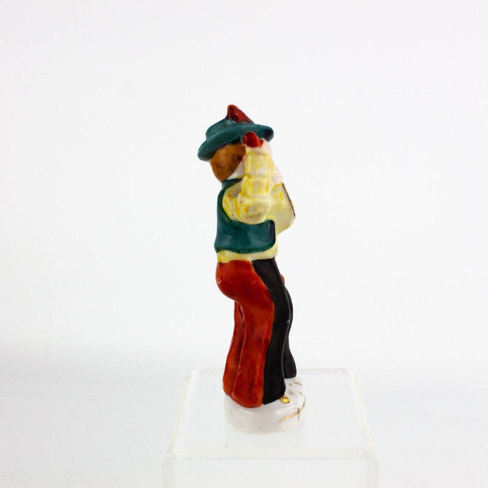 Occupied Japan Young Cowboy Matador w/ Green Hat & Dagger 4.5 Inches 2