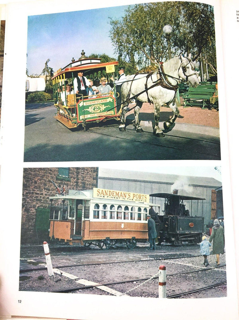 Buses, Trolleys & Trams Chas S Dunbar 1968 Hamlyn Hardcover w/ Dust Jacket 6