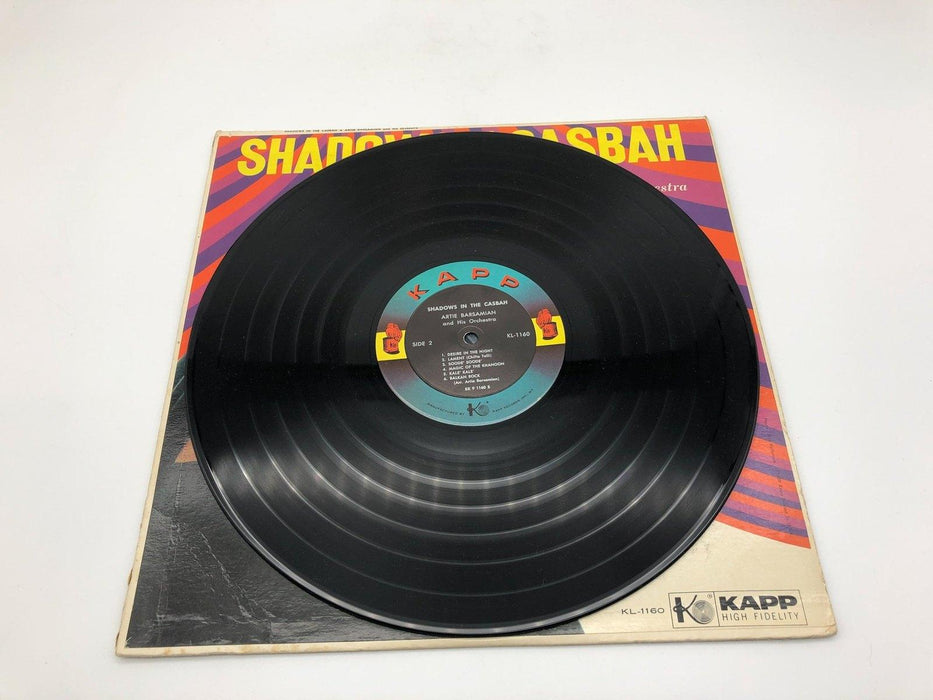 Artie Barsamian Shadows in the Casbah Record 33 RPM LP KL-1160 Kapp Records 1959 6