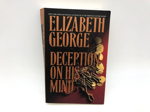 Deception on His Mind Elizabeth George 1997 Bantam Book Paperback First Edition 1