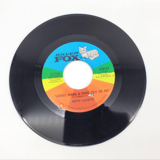 Bettye Lavette Do Your Duty Single Record Silver Fox 1970 #SF-21 2