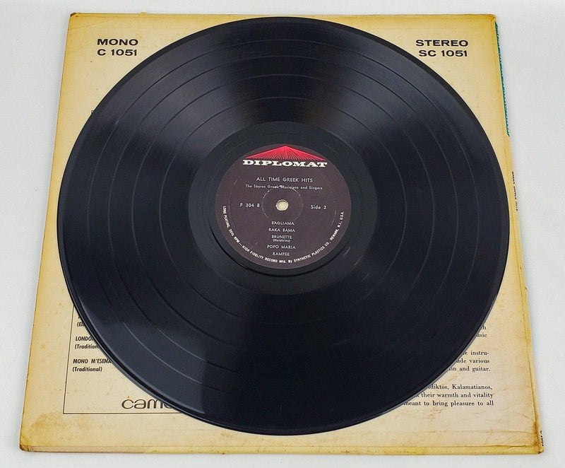 Dimitri Spyros Greek - All Time Hits! Record LP C 1051 Cameo 1963 5