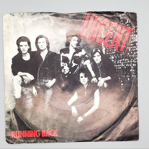 Urgent Running Back Single Record Manhattan Records 1985 B50005 1