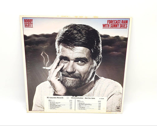 Bobby Scott Forecast: Rain With Sunny Skies 33 LP Record Columbia 1978 PROMO 1
