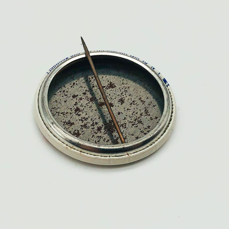 Veterans For The President Button 1.25" Pinback Vintage Columbia Advertising NYC