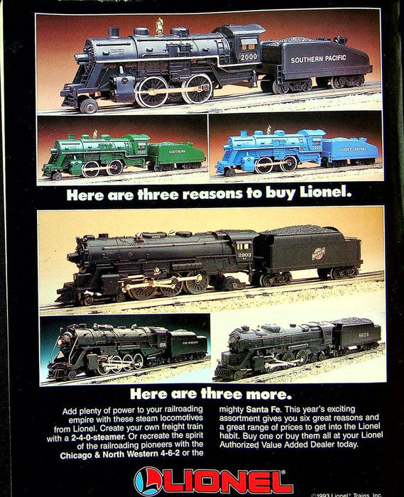 Classic Toy Trains Magazine September 1993 Vol 6 No 5 Lionel Gauge, Too Early