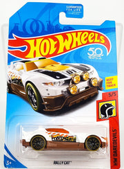 Hot Wheels 2018 White Rally Cat Daredevils 5/5 FJX54 1