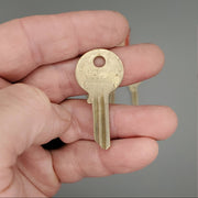 5x Yale RN10 1/2 Key Blanks JH Keyway Nickel Silver 4 Pin NOS 1