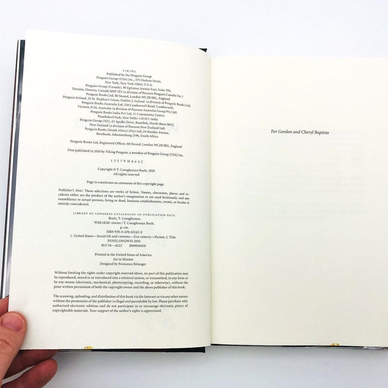 Wild Child Hardcover T C Boyle 2010 21st Century Social Life Customs Ex Library 8