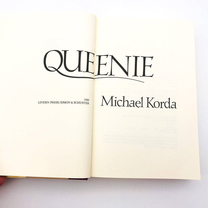 Queenie Hardcover Michael Korda 1985 WW2 Female Hollywood Movie Star Possession 8