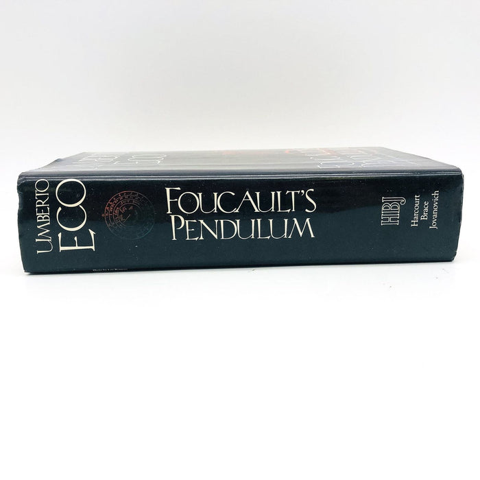 Foucault's Pendulum Hardcover Umberto Eco 1989 Knights Templar Hoax 1st Edition 3