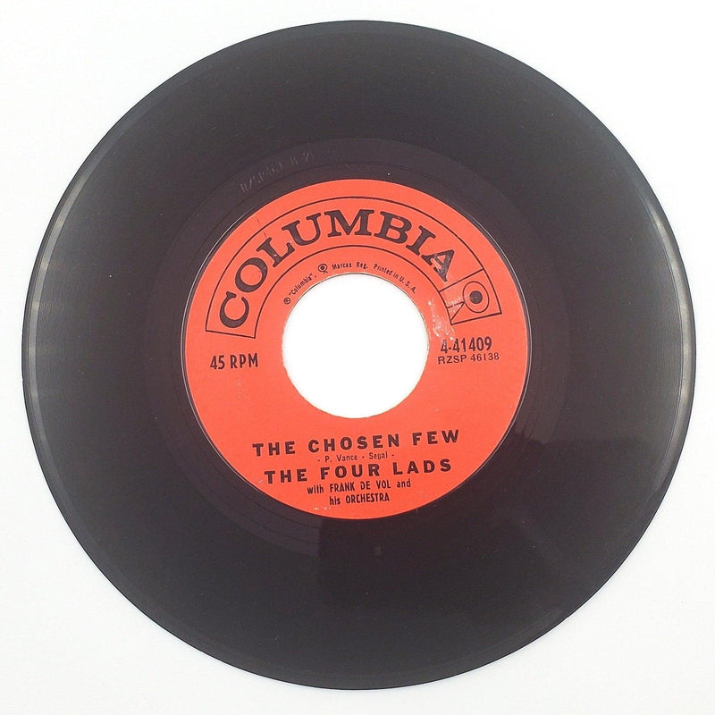 The Four Lads Together Wherever We Go 45 RPM Single Record Columbia 1955 2