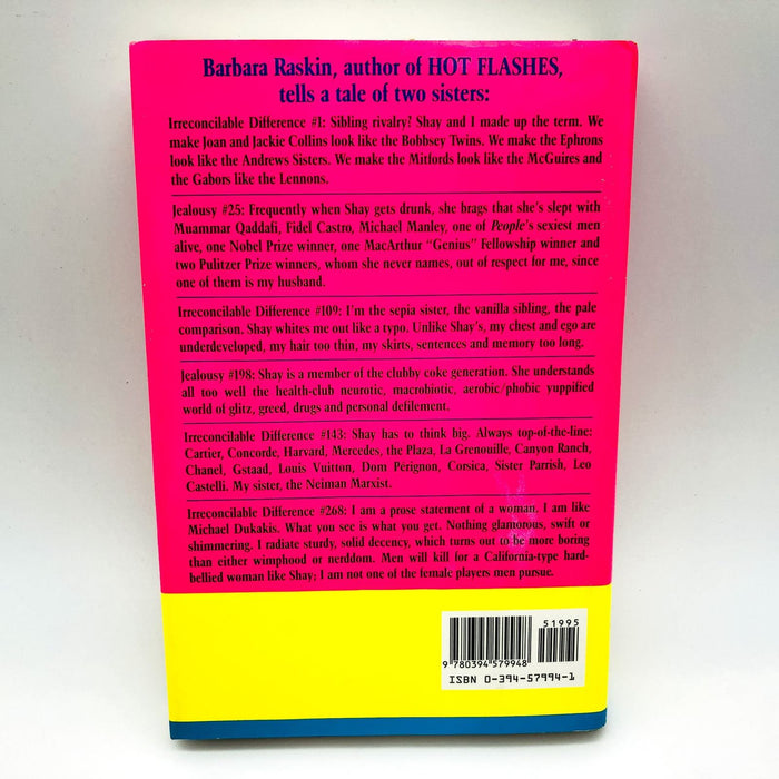 Current Affairs Hardcover Barbara Raskin 1990 Sisters Sibling Rivalry Jealousy 2