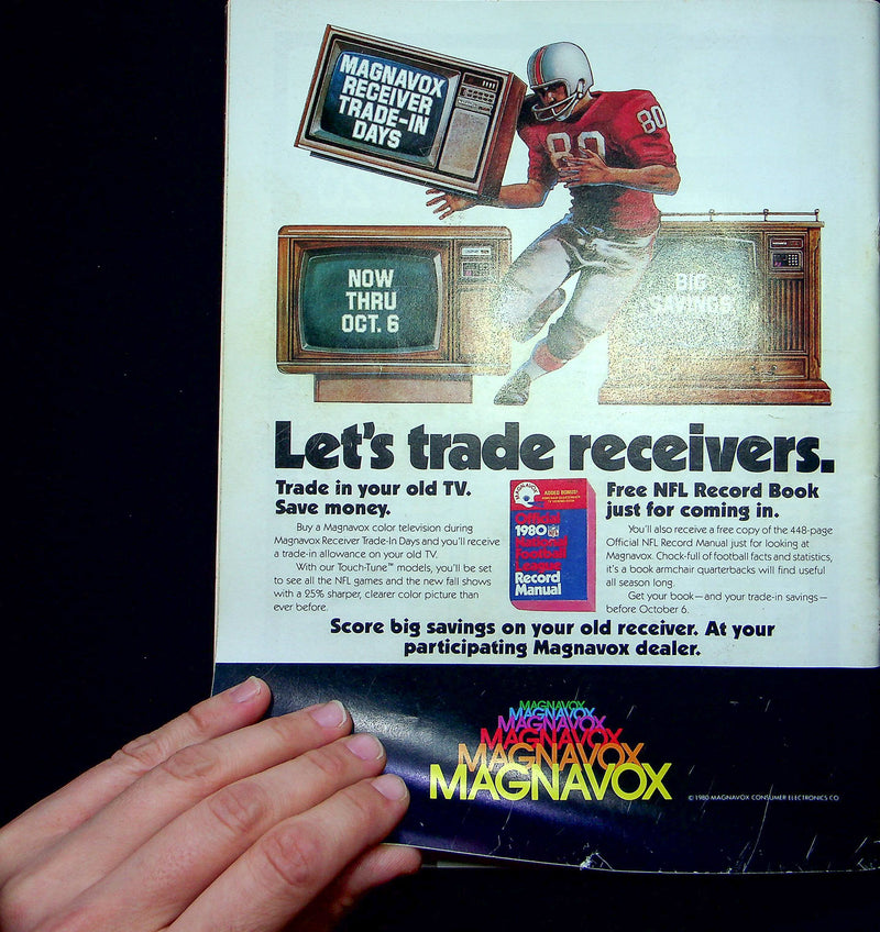 Ohio State Buckeye Football Program Sep 27 1980 Vs. Arizona State Sun Devils