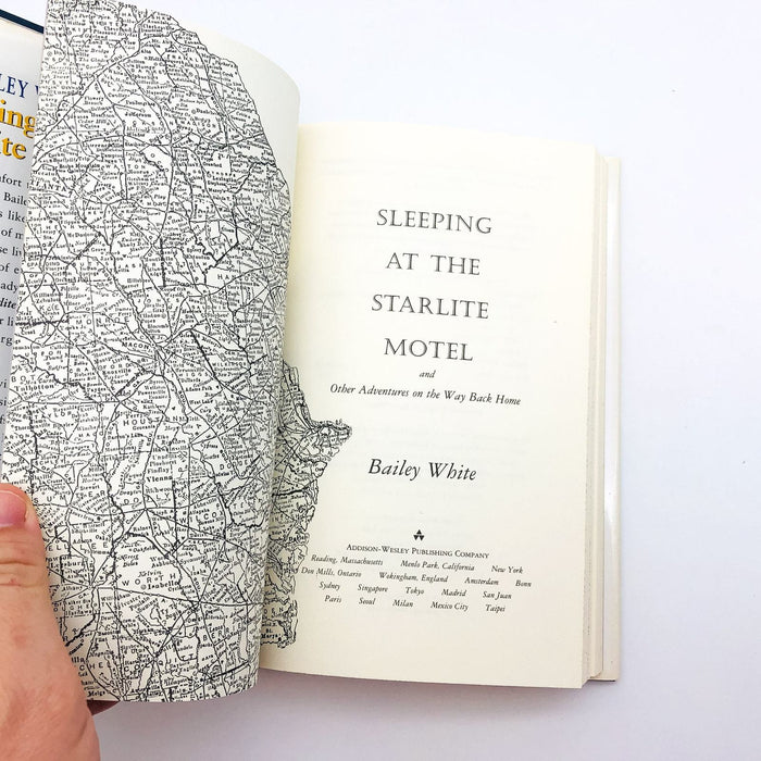 Sleeping At The Starlite Motel HC Bailey White 1995 Comedy Road Trip 1st Edit 2 7