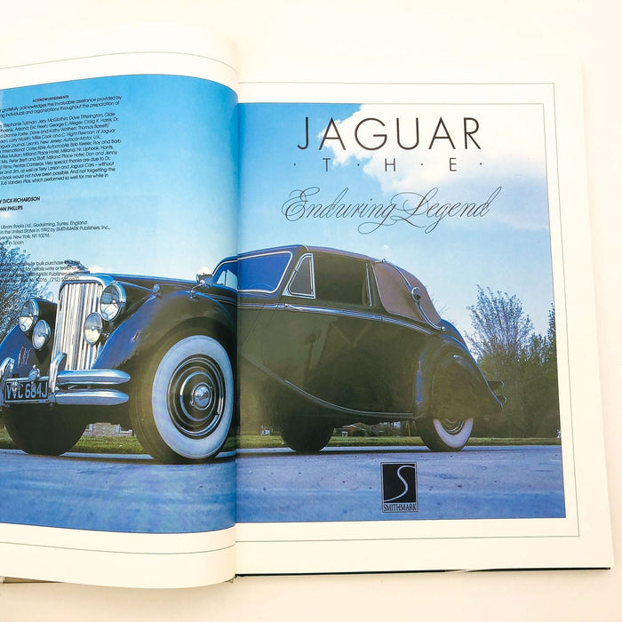 Jaguar The Enduring Legend Hardcover Nicky Wright 1992 1st Edition Classic Cars 7