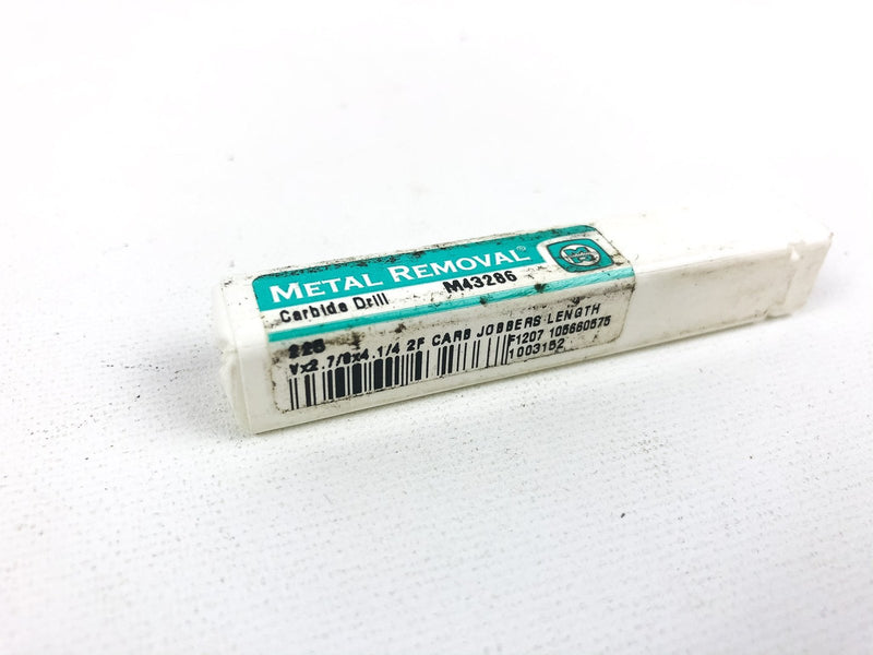 Jobber Drill Bit Carbide 2-7/8" x 4-1/4" SZ V 2 Flute Metal Removal M43286 1pk 4