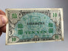 Japanese Japan 10 Ten Yen Military Currency Banknote Note WW2 WWII B 100 Series 4