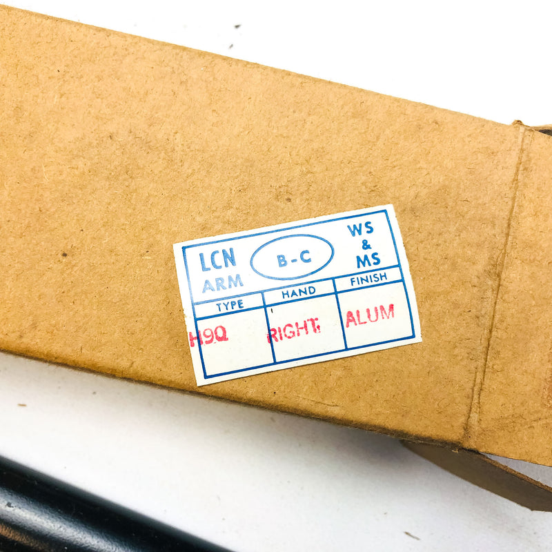 LCN Size B C Potbelly Closer Arm H90 RH ALUM Hold Open 90 Right-Handed Aluminum