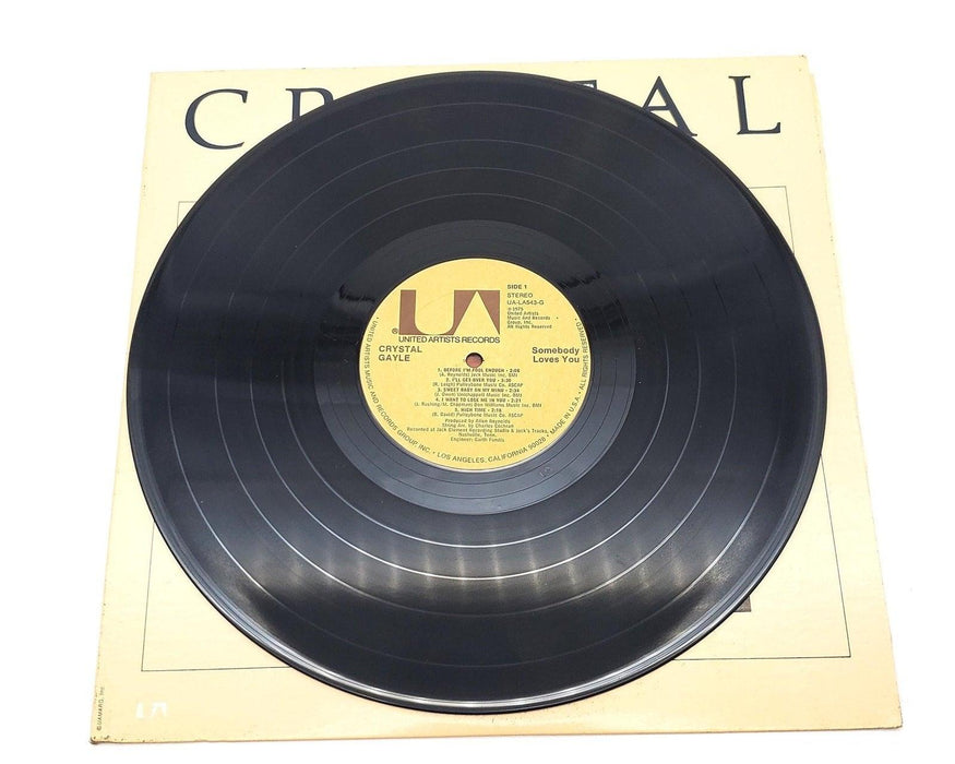 Crystal Gayle Somebody Loves You 33 RPM LP Record United Artists Records 1977 5