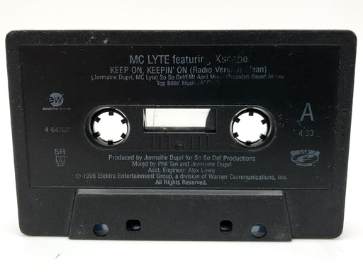 Keep On, Keepin' On MC LYTE Cassette Single Elektra Records 1996 NO CASE 1