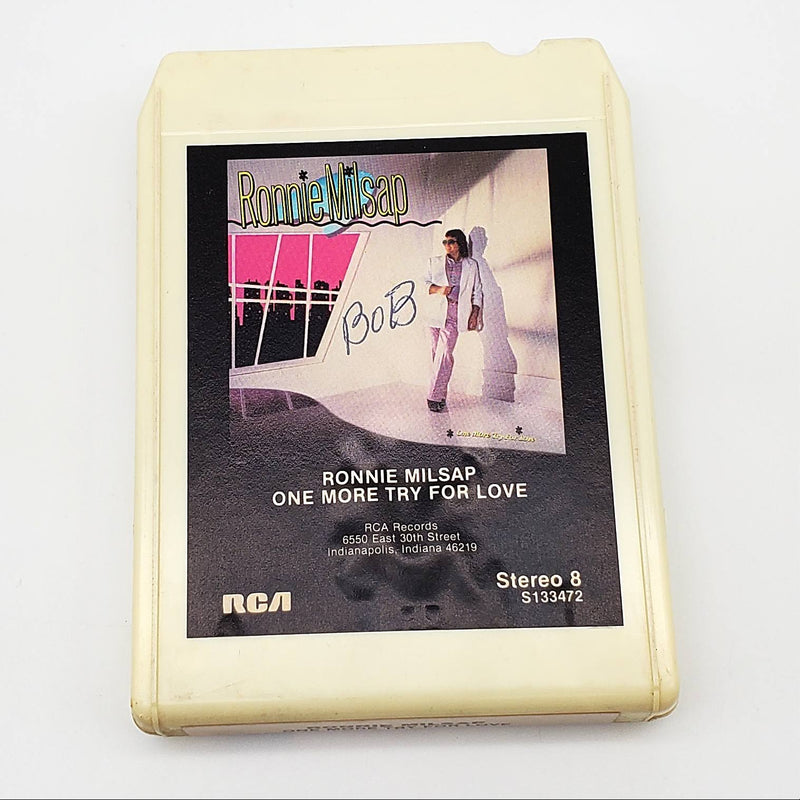 Ronnie Milsap One More Try For Love 8-Track Tape Album RCA 1984 S133472