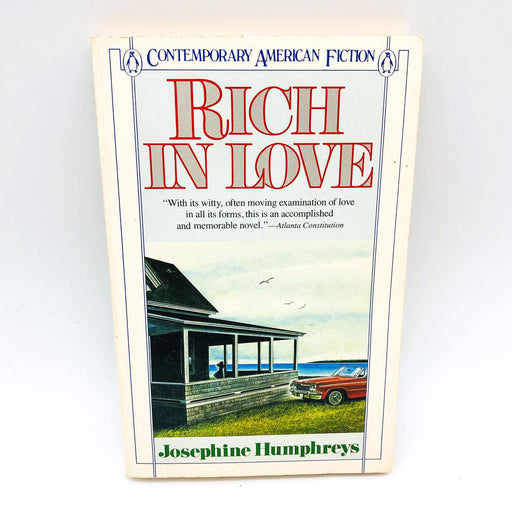 Rich In Love Paperback Josephine Humphreys 1988 Mother Abandoment 1