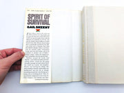 Spirit Of Survival Hardcover Gail Sheehy 1986 Refugees Cambodia Family Adoption 6