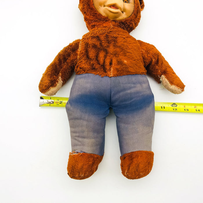 Smokey Bear Stuffed Rubber Face US Department of Agriculture Prevent Forest Fire