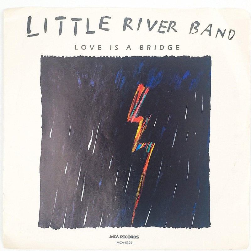 Little River Band Love Is A Bridge Record 45 RPM Single MCA Records 1988 Promo 1