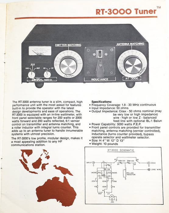 1979 Dentron Radio Company Catalogs & Price Guide - 2 Variations (Green & Brown)