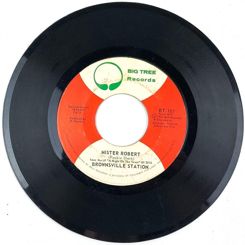 45 RPM Record Mister Robert / Let Your Yeah Be Yeah Brownsville Station 1973 2