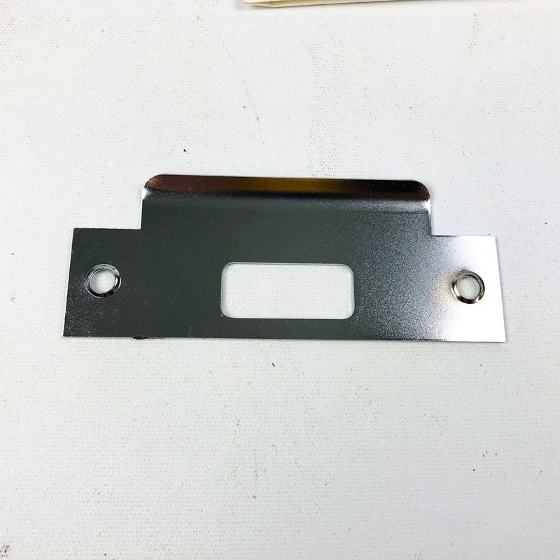 Mag Install-A-Lock Door Lock Reinforcer Repair Guard 2-S Satin Stainless Steel