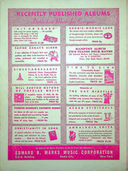 Sheet Music Ballin' The Jack Dean Martin Jerry Lewis That's My Boy Movie 1940 3