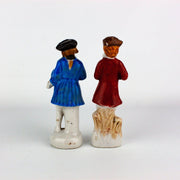 Occupied Japan Colonial Victorian Soldier Men w/ Instruments 5 Inches 3