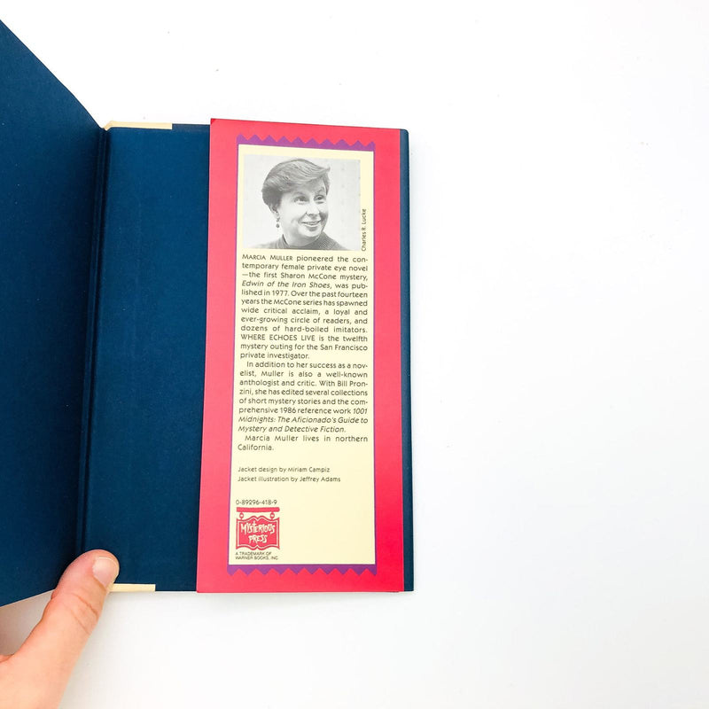 Where Echoes Live HC Marcia Muller 1991 Environmental Activists 1st Edition 11