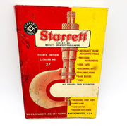 Starrett Tools Catalog No 27 Fourth Edition Pamphlet 1967 Measuring Precision 1