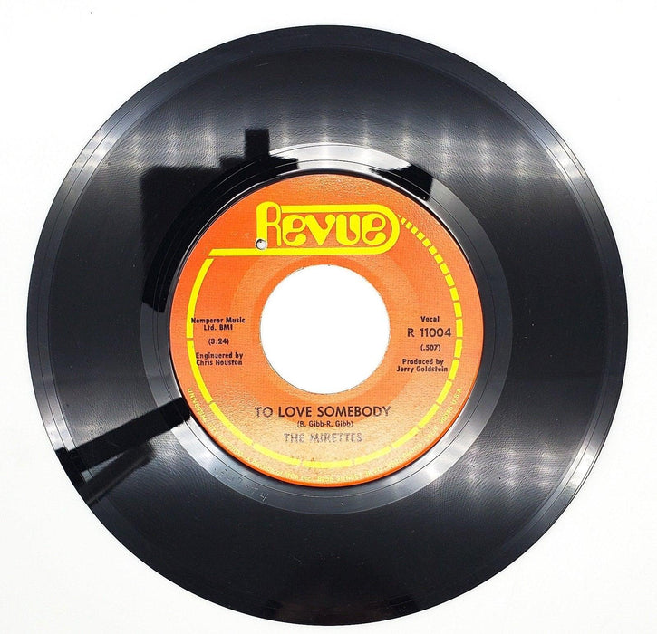 The Mirettes In The Midnight Hour 45 RPM Single Record Revue 1968 2