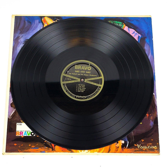 Jan Hubati & His Gypsy Orchestra Dance, Gypsy, Dance Record 33 RPM LP K135 Bravo 3