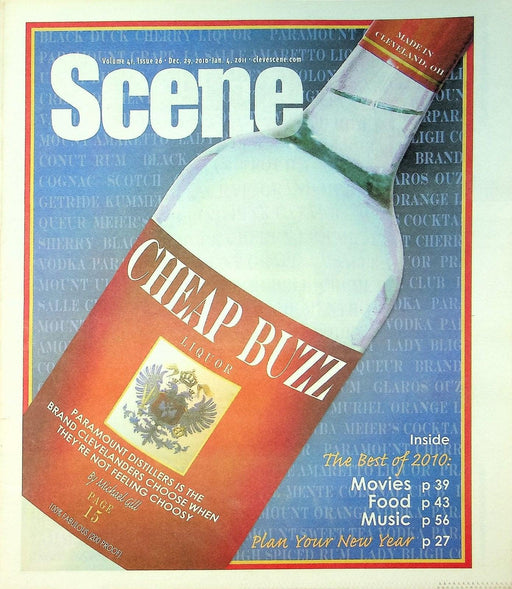 Cleveland Scene Magazine December 2011 No 26 Best Of 2010 Music New Years Eve 1