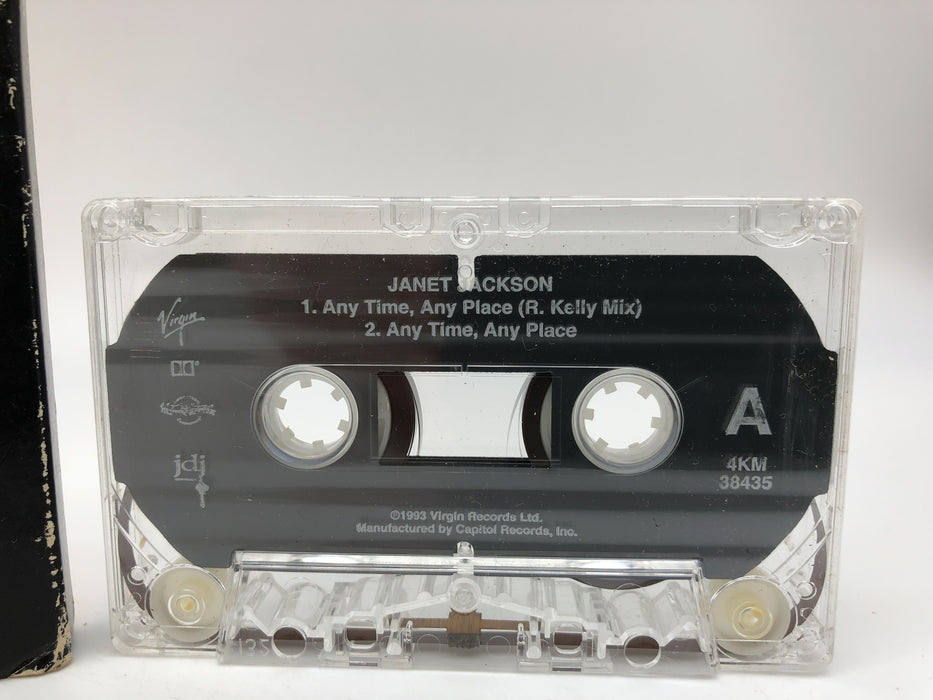 Any Time, Any Place Janet Jackson Cassette Single Virgin 1993 3