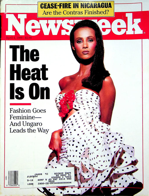 Newsweek Magazine April 4 1988 Emanuel Ungaro Paris Fashion Designer Roy Cohn 1