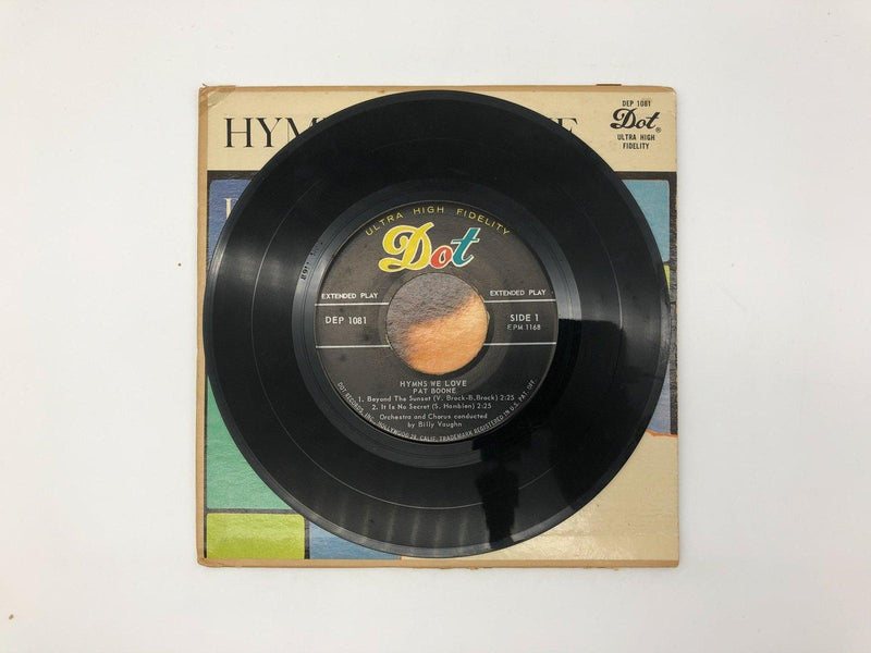 Pat Boone Hymns We Love Record 45 RPM 7" EP DEP 1081 Dot Records Picture Sleeve 3