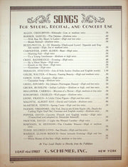 Sheet Music In My Garden Idabelle Firestone 1933 For Piano Solo G Schirmer Co 4