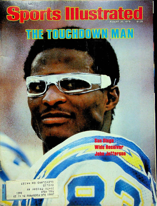 Sports Illustrated Magazine August 20 1979 San Diego WR John Jefferson