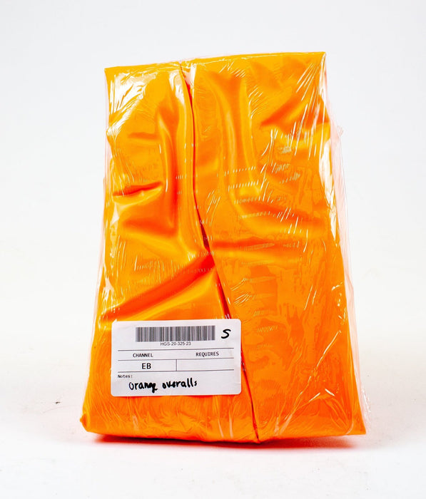 Overalls Waterproof Pants Waders Medium Bib Coveralls Orange High Visibility 4